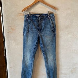 Anthropology Straight Jeans size 27